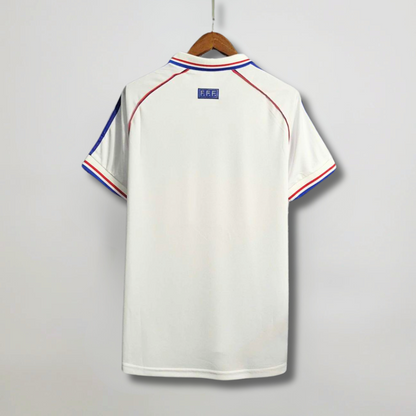 France Maillot Extérieur White 1998 – vue 3