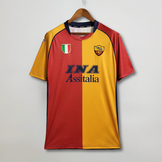 Roma Maillot Domicile 2001/02