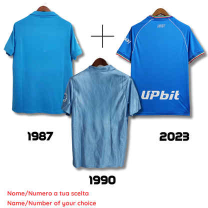 Napoli 1987 + Napoli 1990 + Napoli 2023 - Trio Titre de Champion 🇮🇹 – vue 2