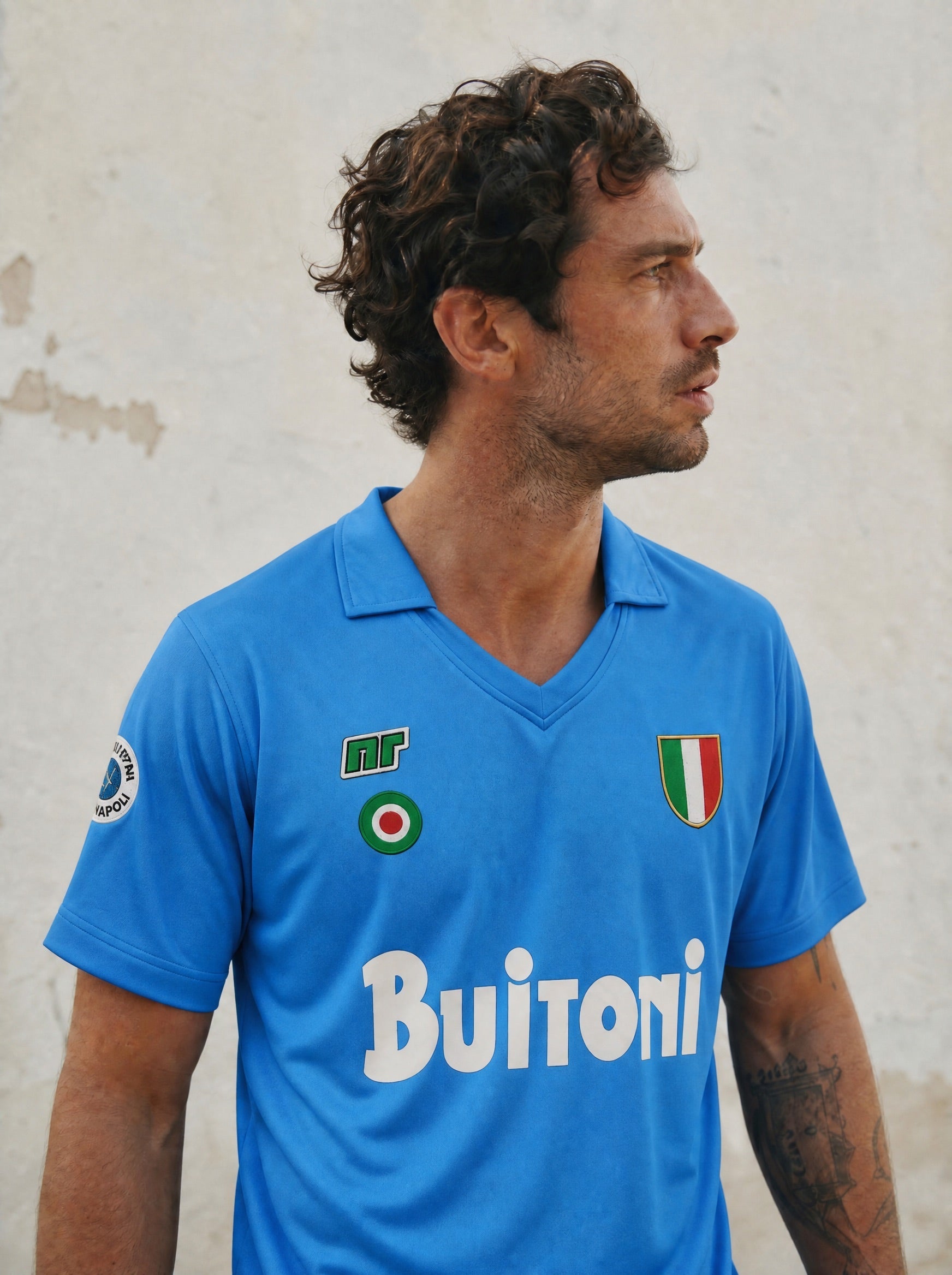 Maillot Maradona Napoli Domicile 1987/88 – vue 3