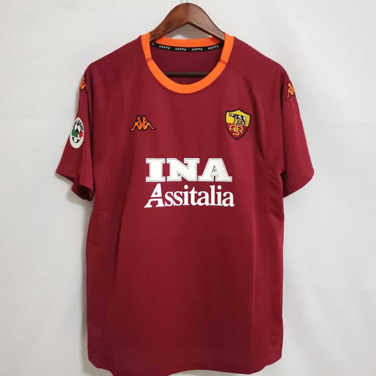 Roma Maillot Domicile 2000/01