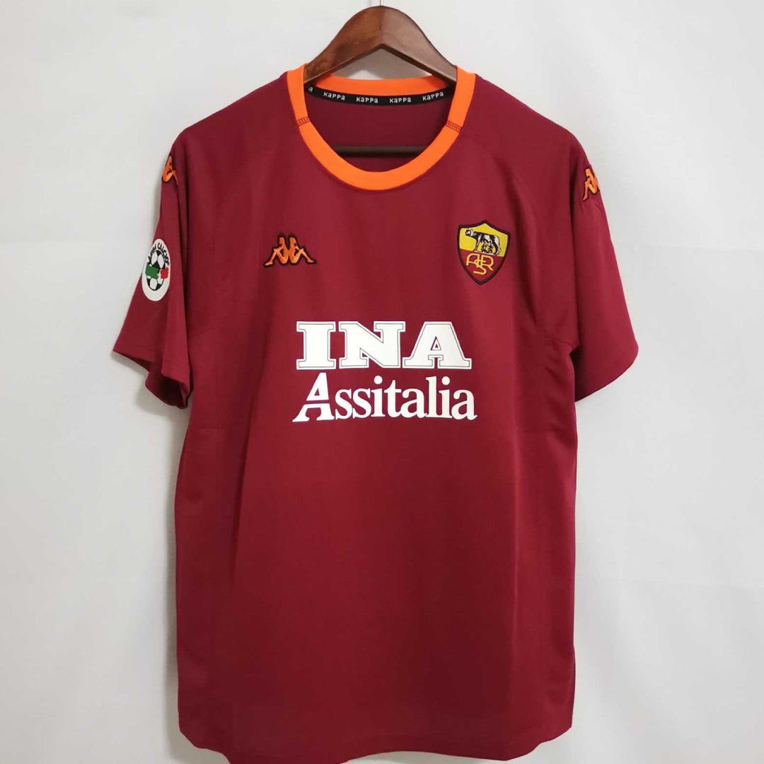 Roma Maillot Domicile 2000/01