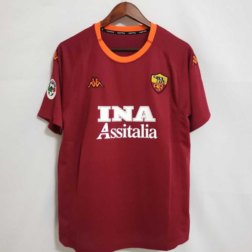 Roma Maillot Domicile 2000/01