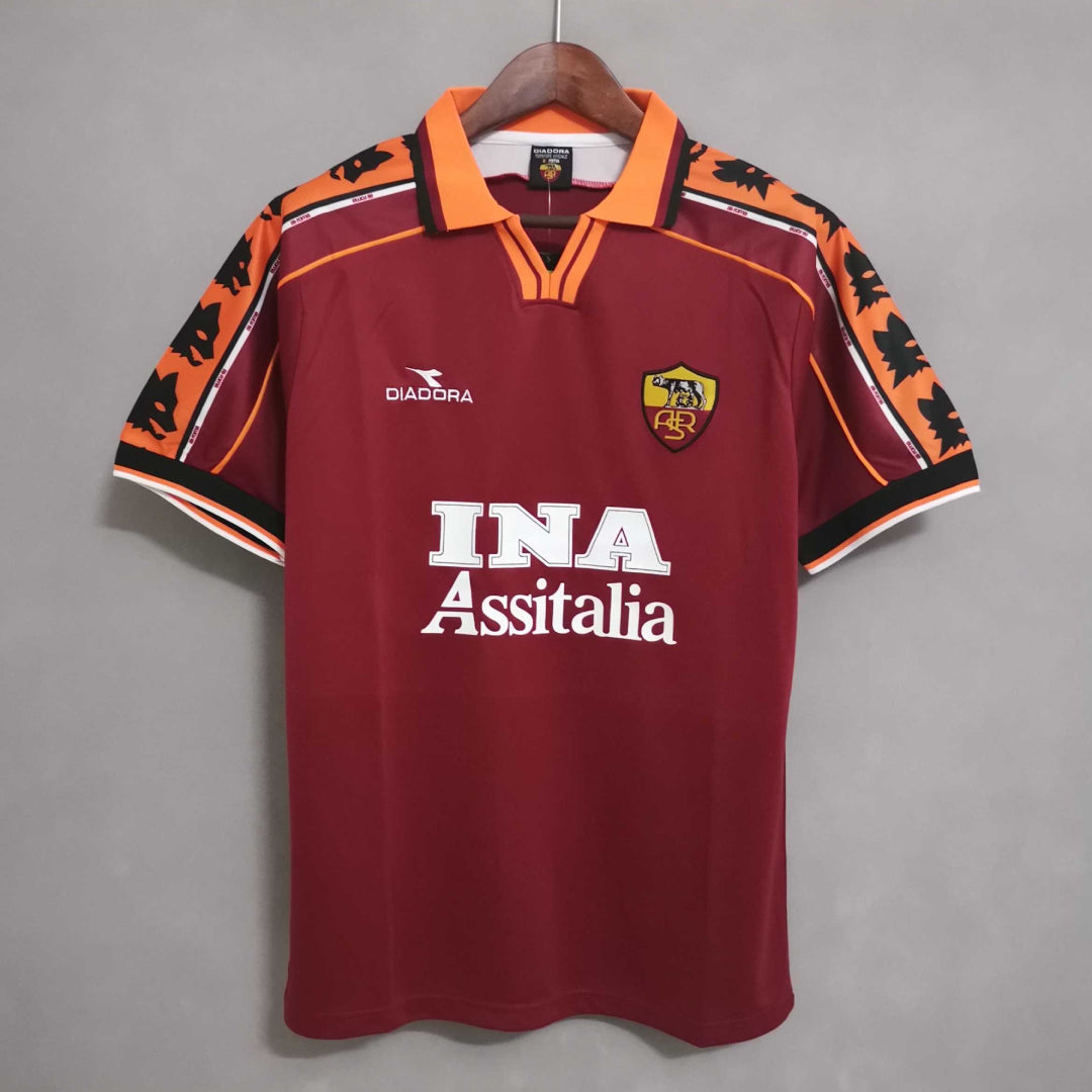 Roma Maillot Domicile 1998/99