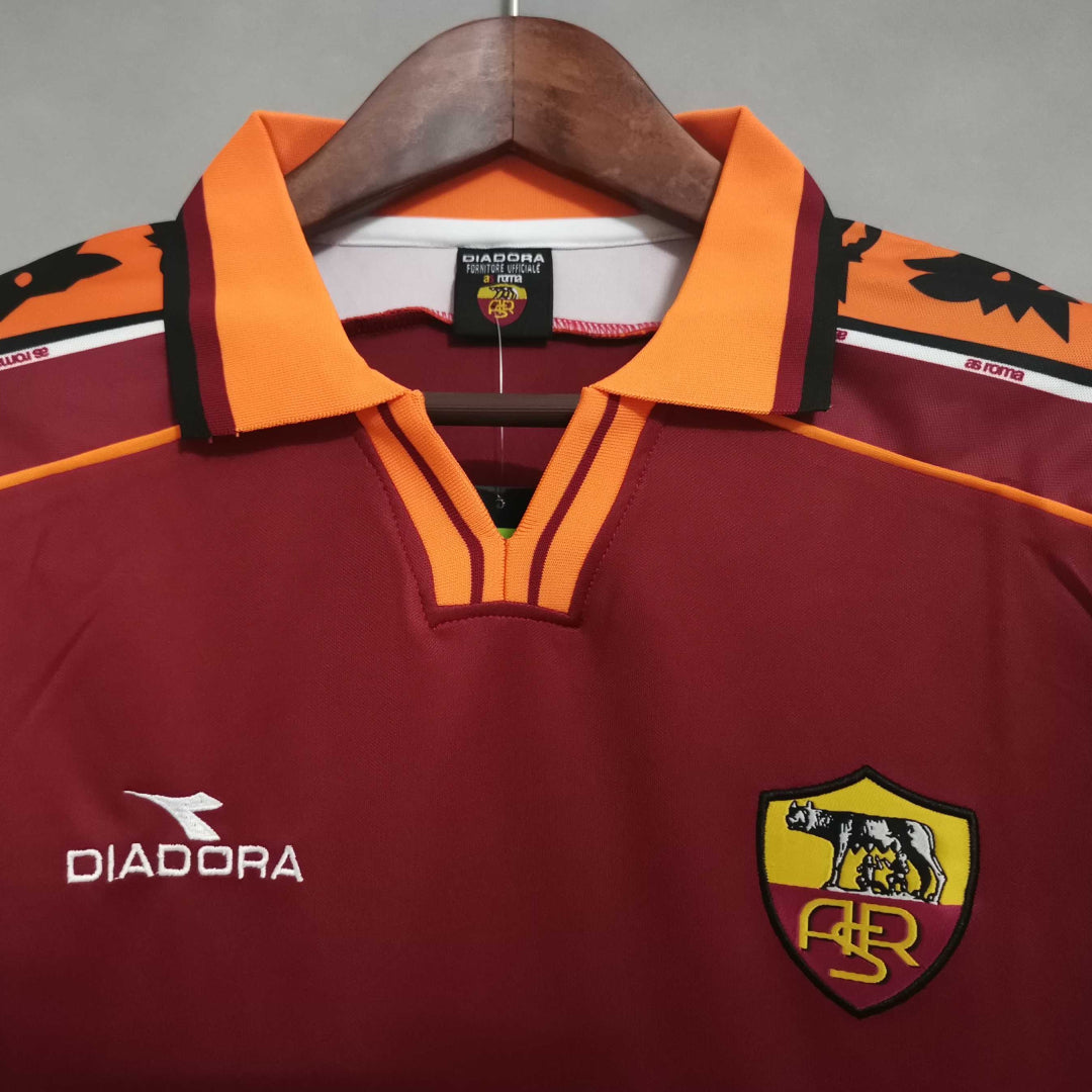 Roma Maillot Domicile 1998/99 – vue 4