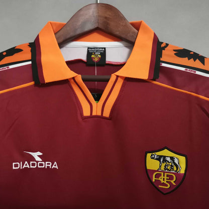 Roma Maillot Domicile 1998/99 – vue 4