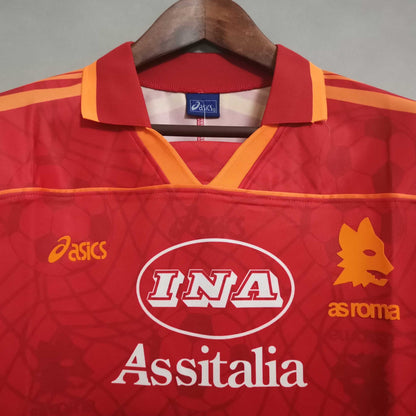 Roma Maillot Domicile 1995/96 – vue 3