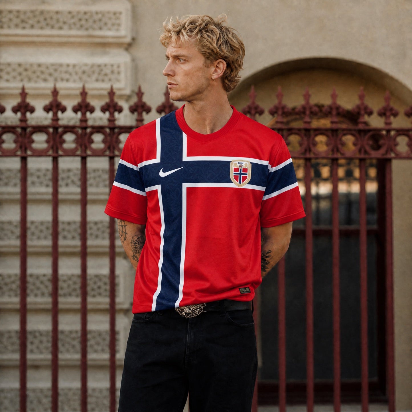 Norvège Maillot Domicile 2026 Coupe du Monde – vue 3