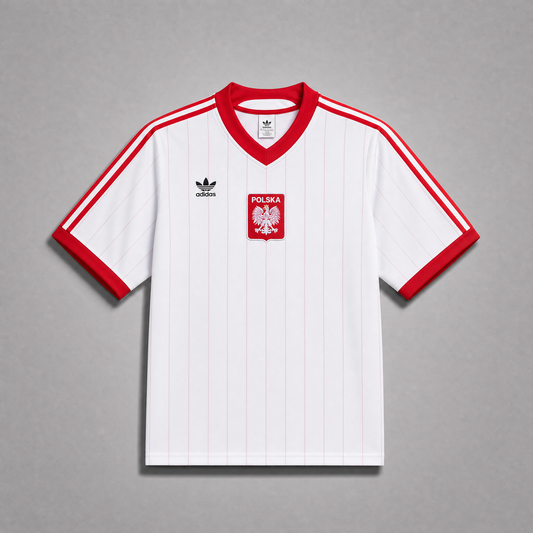 Pologne Maillot Domicile 1982 Coupe du Monde