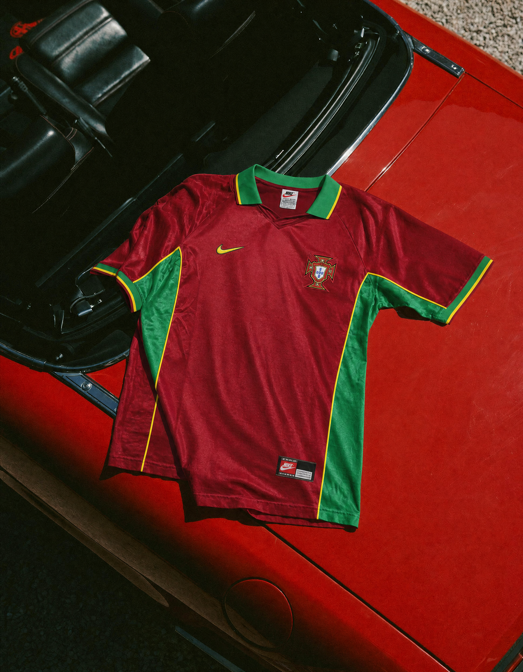 Portugal Maillot Domicile 1998 – vue 4