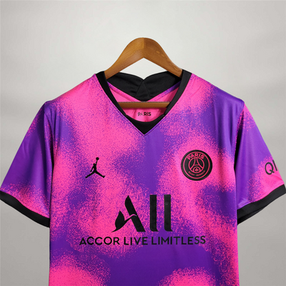 PSG Maillot Jordan Fourth Spray 2020/21 – vue 3