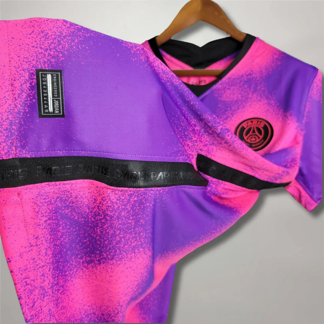 Maillot Neymar PSG Jordan Fourth Spray 2020/21 – vue 4