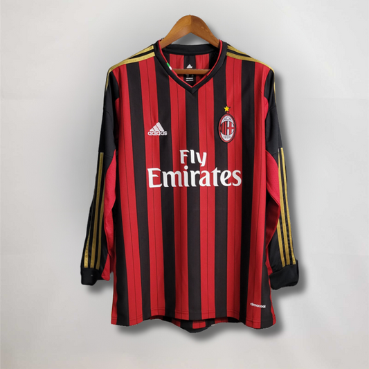 Milan Maillot Domicile Manches Longues 2013/14