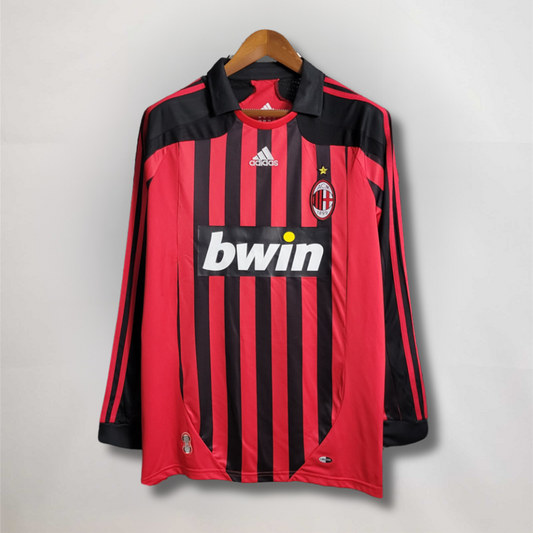 Milan Maillot Domicile Manches Longues 2007/08