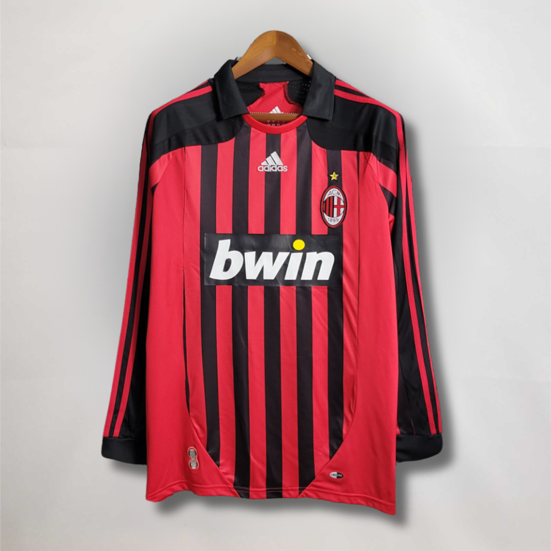 Milan Maillot Domicile Manches Longues 2007/08