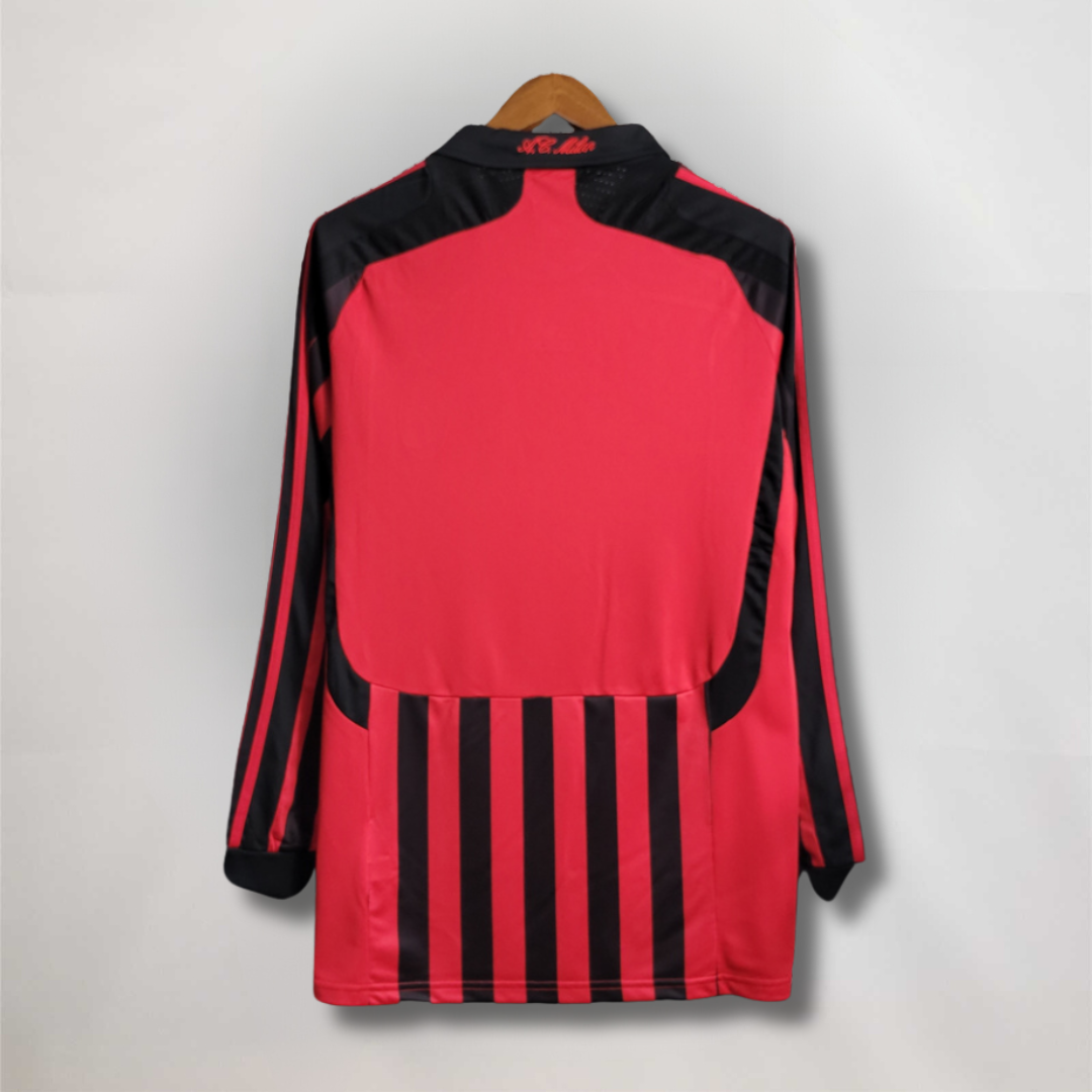 Milan Maillot Domicile Manches Longues 2007/08 – vue 2