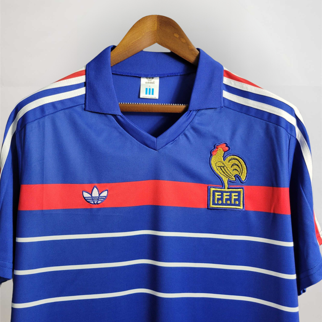 France Maillot Domicile 1984 – vue 3