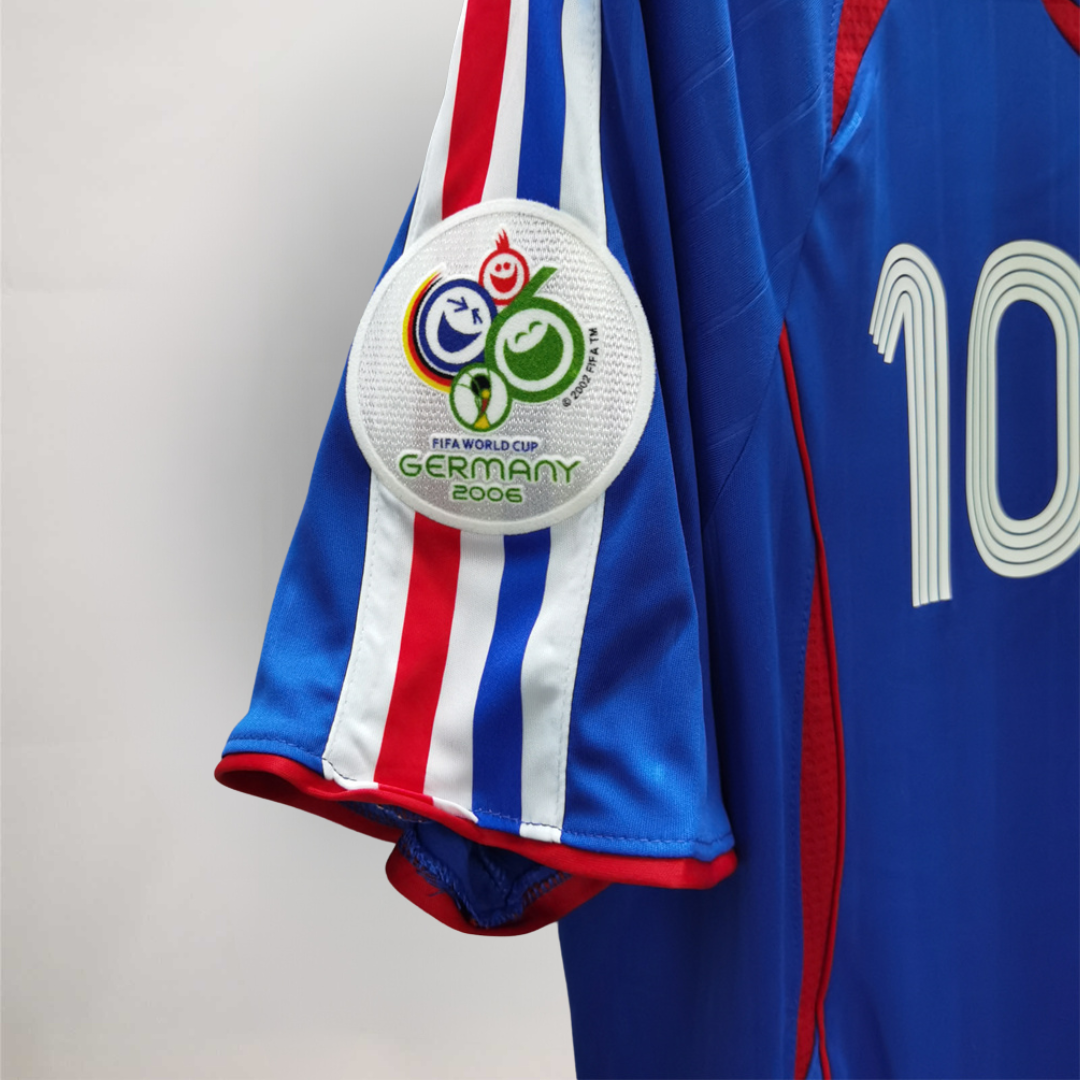 Maillot Zidane France Domicile 2006 – vue 3