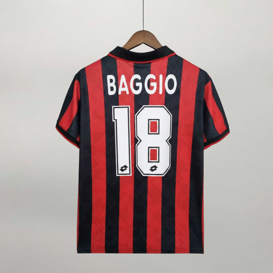 Maillot Baggio Milan Domicile 1995/96