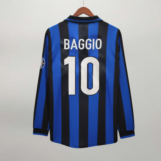 Maillot Baggio Inter Domicile Manches Longues 1998/99