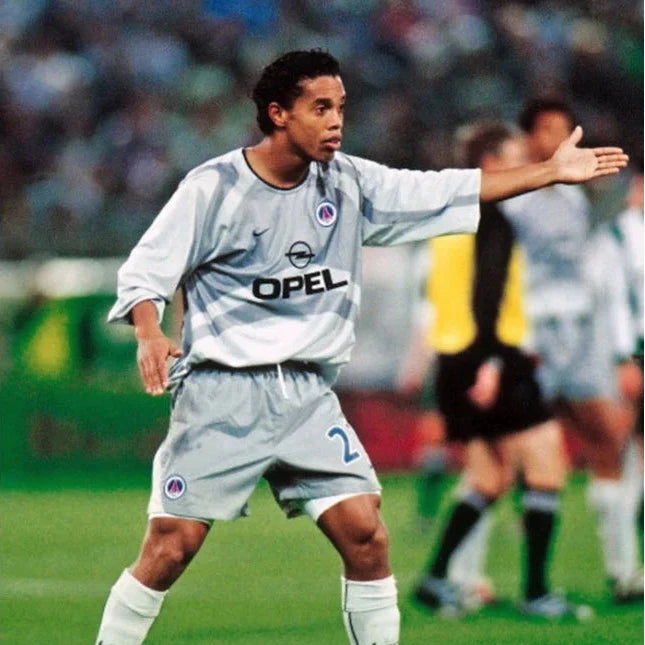 Maillot Ronaldinho PSG Extérieur 2001/02 – vue 2