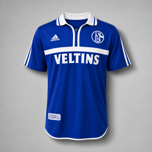 Schalke 04 Maillot Domicile 2000/02