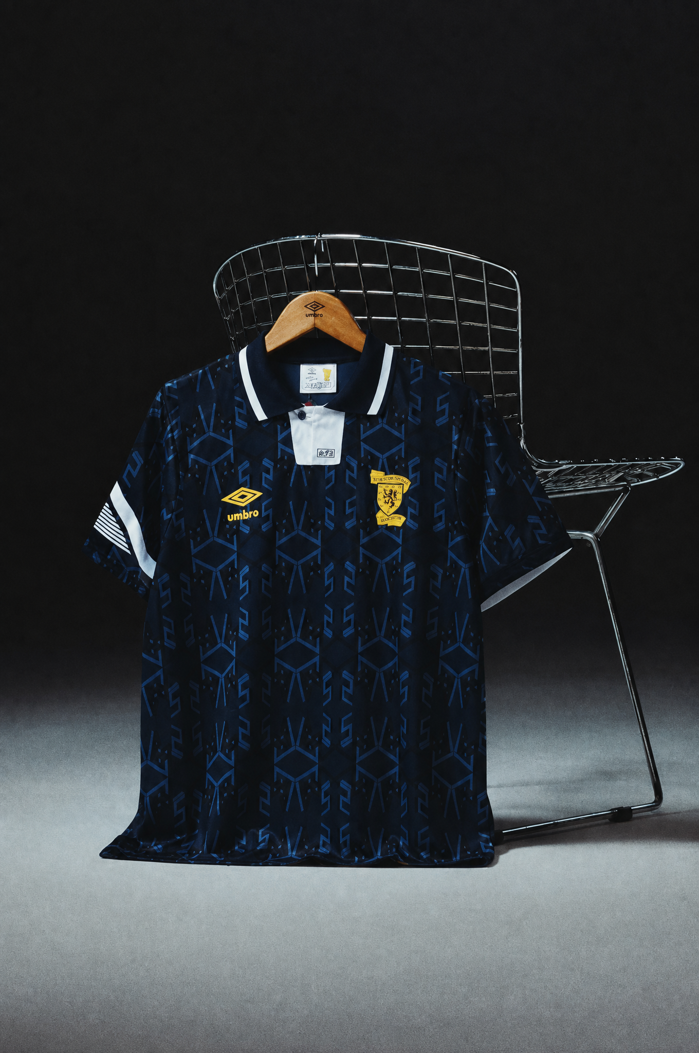 Écosse Maillot Domicile 1992 – vue 4