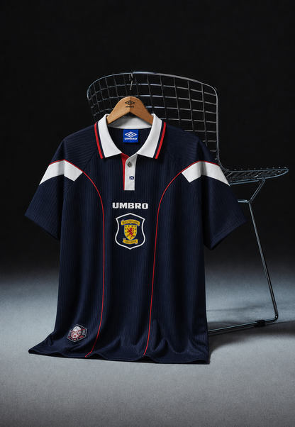 Écosse Maillot Domicile 1996 – vue 4