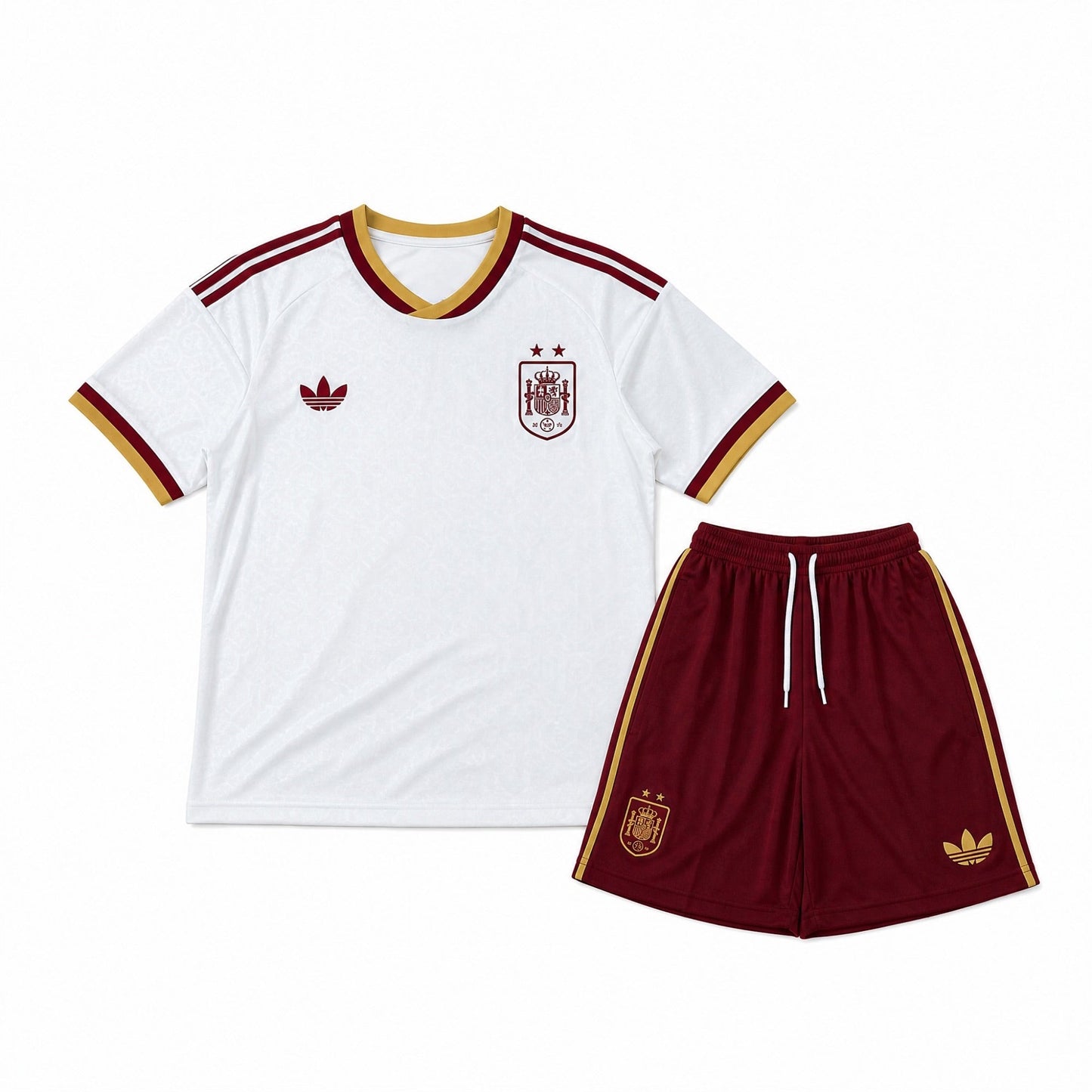 Espagne Kit Extérieur 2026 Vainqueur Coupe du Monde (2 Stelle) - ENFANT