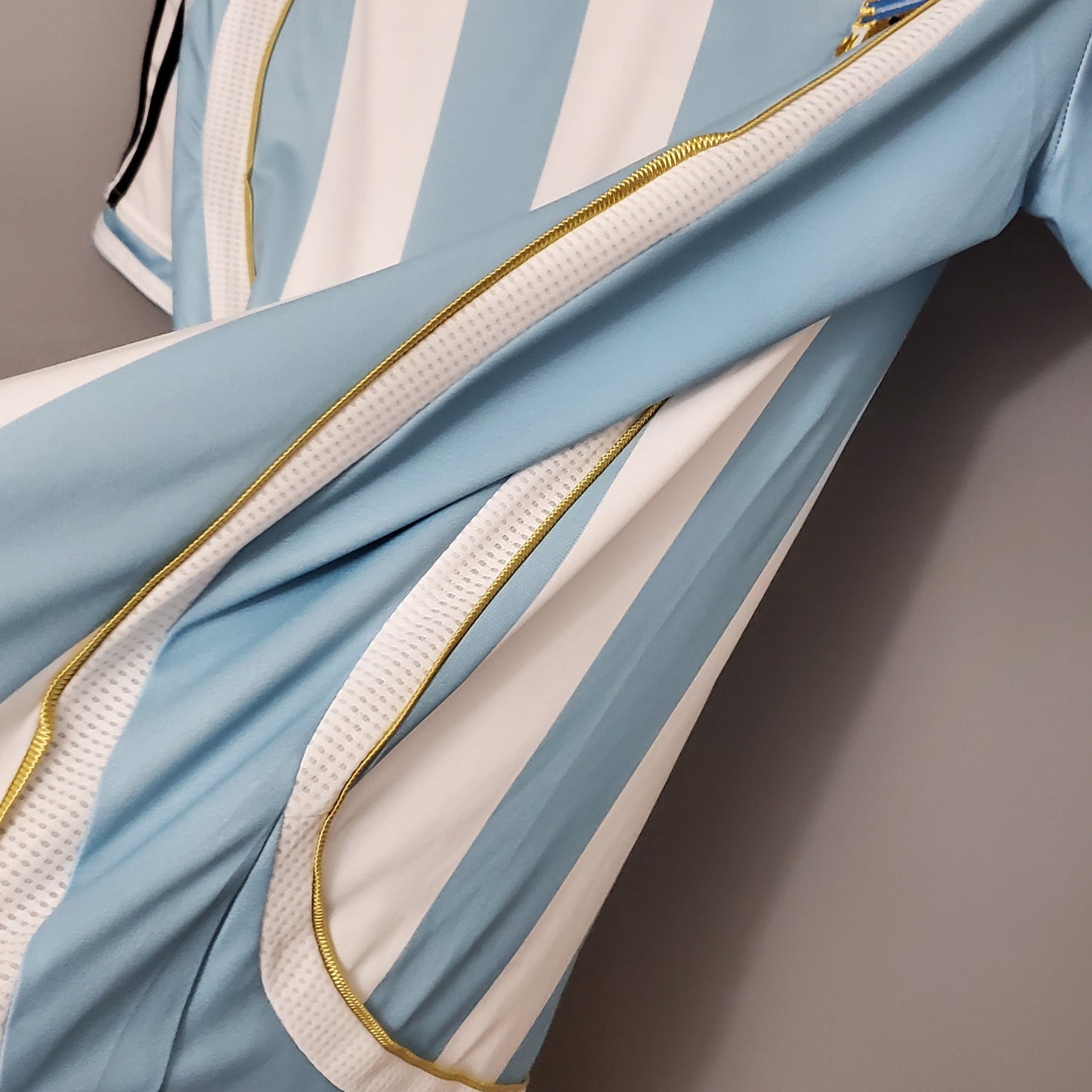 Maillot Messi Argentine Domicile 2006 Coupe du Monde – vue 5