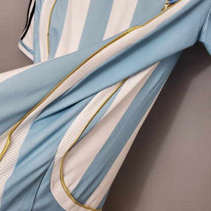 Maillot Messi Argentine Domicile 2006 Coupe du Monde – vue 5