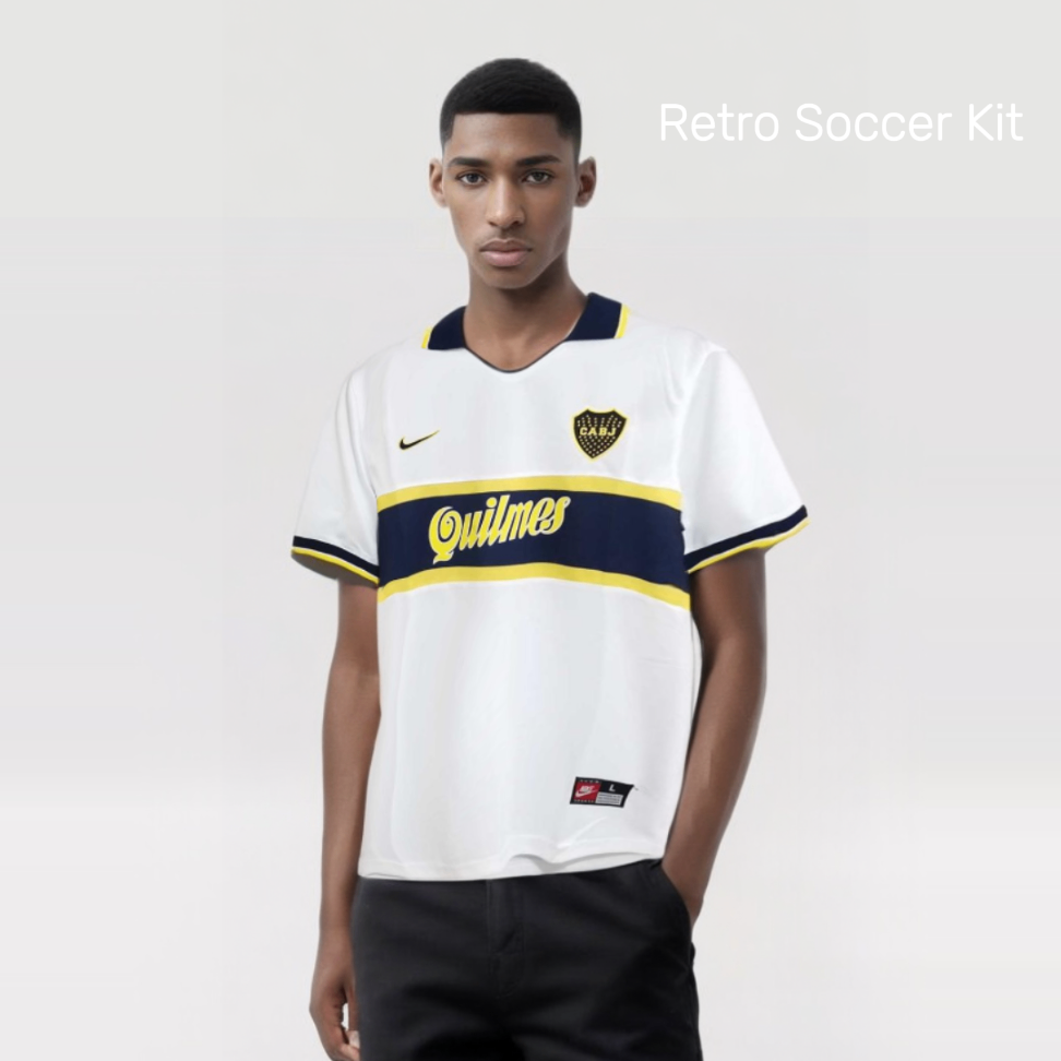 Boca Juniors Extérieur White 1996/97 – vue 3