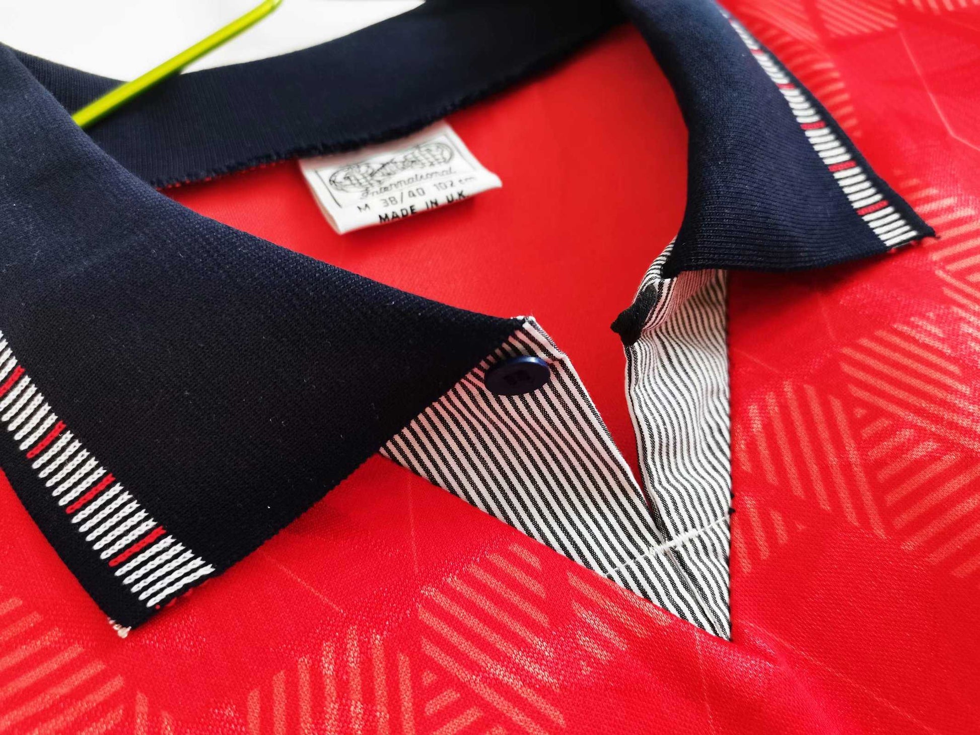 Angleterre Maillot Extérieur Red 1990 – vue 5