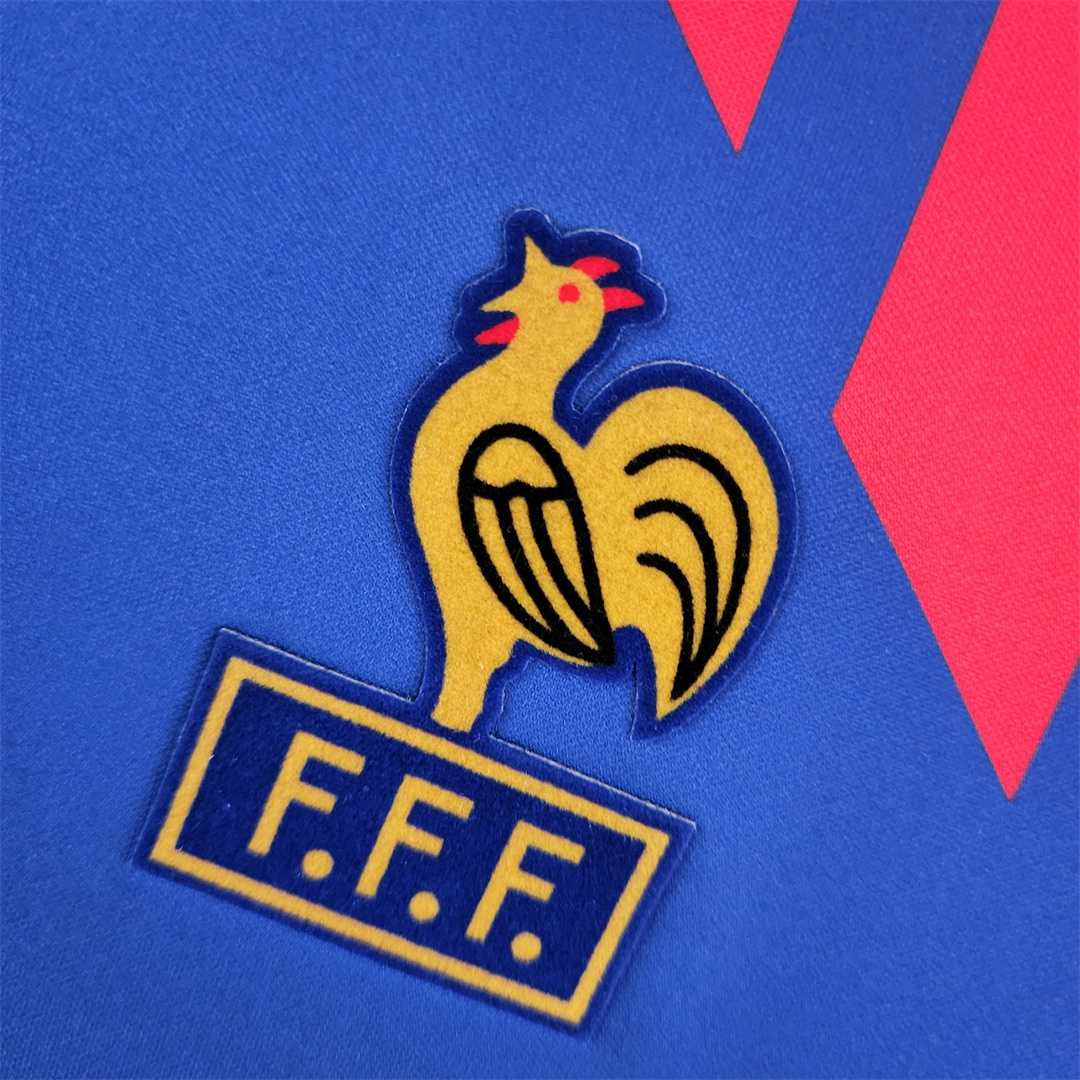 France Maillot Domicile 1990 – vue 3