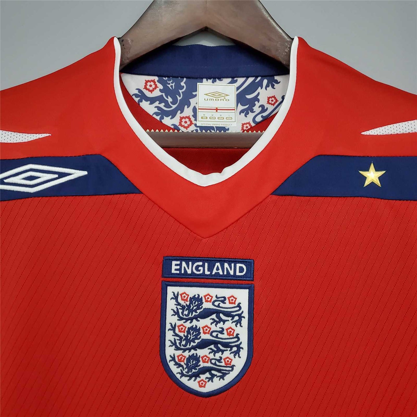 Angleterre Maillot Extérieur 2008 – vue 3