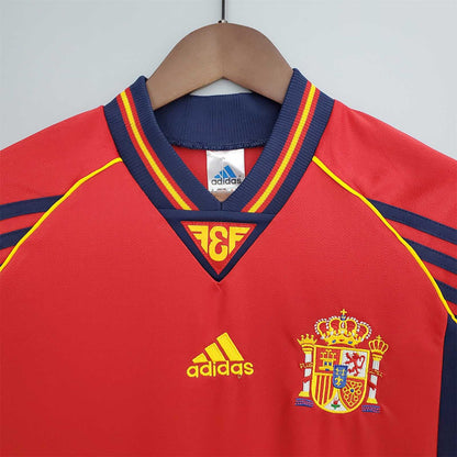 Espagne Maillot Domicile 1998 – vue 4