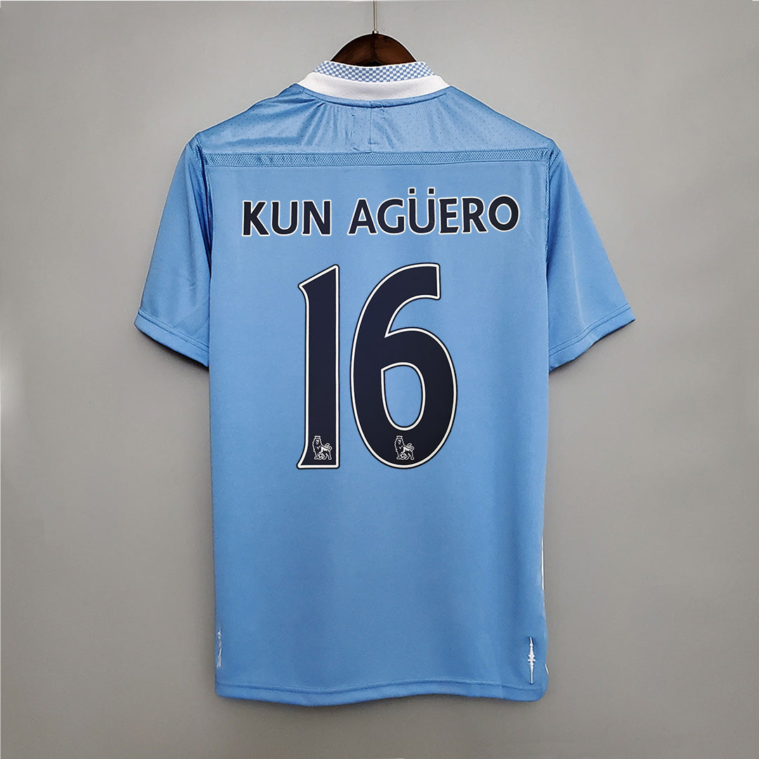 Manchester City Maillot Domicile 2011/12 – vue 2