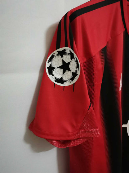 Milan Maillot Domicile 2004/05 – vue 6