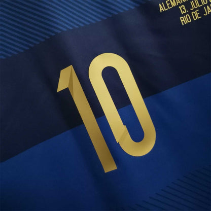 Maillot Messi Argentine Extérieur Coupe du Monde Final 2014 – vue 5