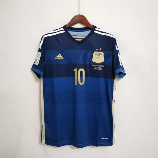 Argentine Maillot Extérieur Coupe du Monde Final 2014
