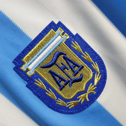 Argentine Maillot Domicile 1986 - Victoire Coupe du Monde – vue 5