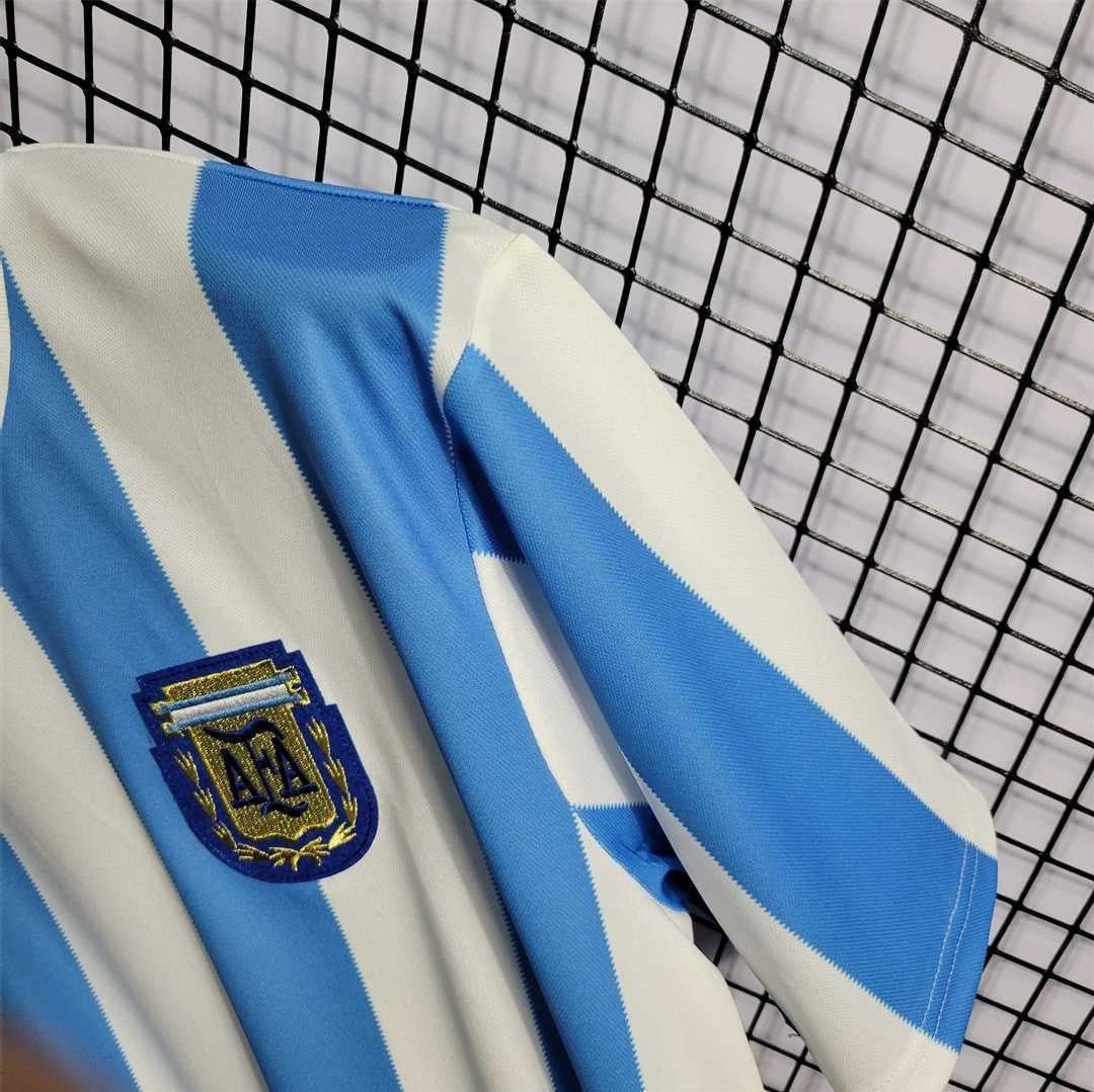 Argentine Maillot Domicile 1986 - Victoire Coupe du Monde – vue 6
