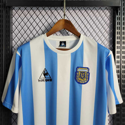 Argentine Maillot Domicile 1986 - Victoire Coupe du Monde – vue 3