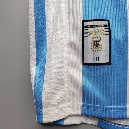 Argentine Maillot Domicile 1998 – vue 5