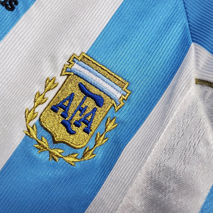 Argentine Maillot Domicile 1998 – vue 4