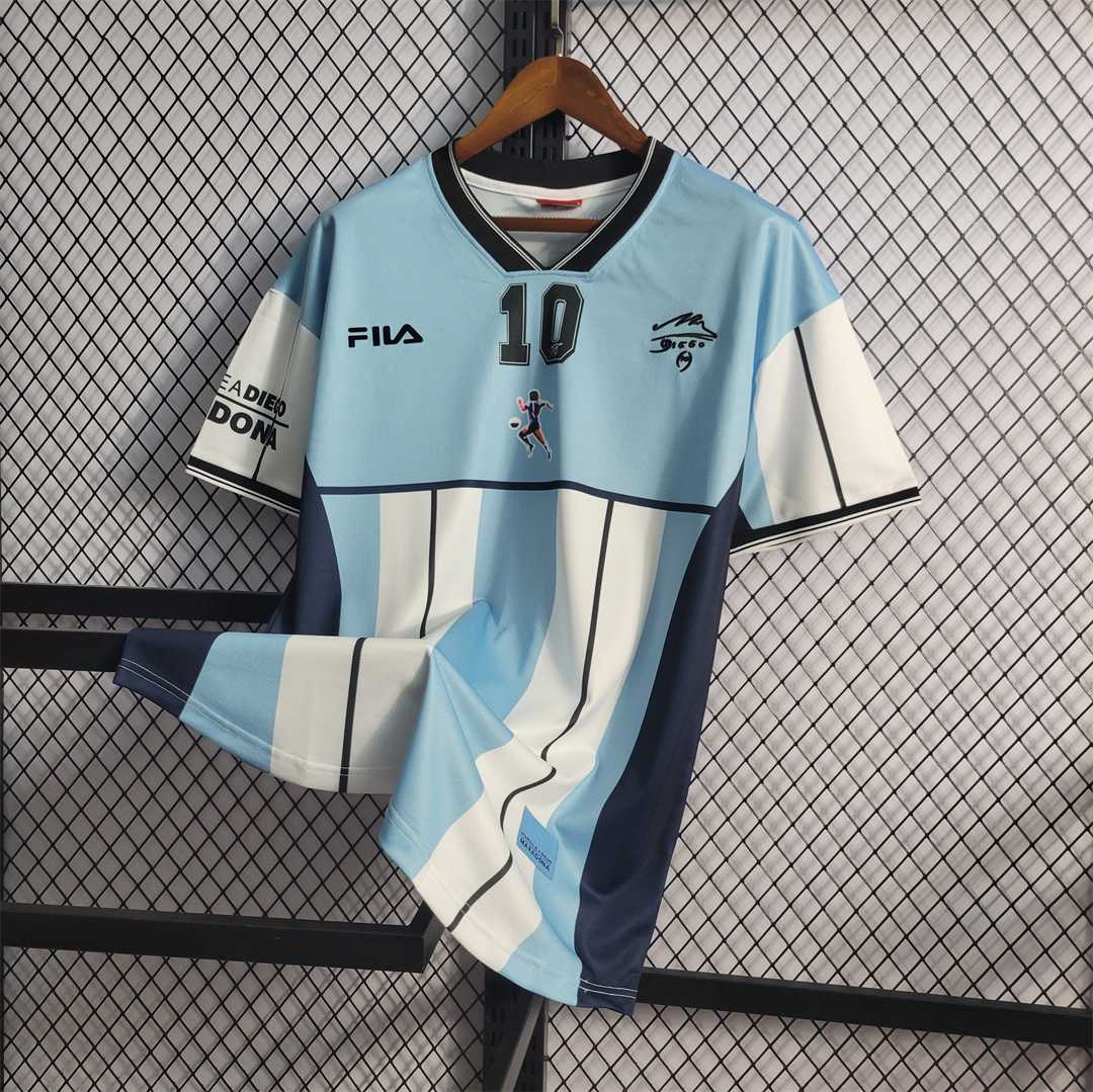 Argentine Maillot Maradona Commemorative 2001 – vue 7