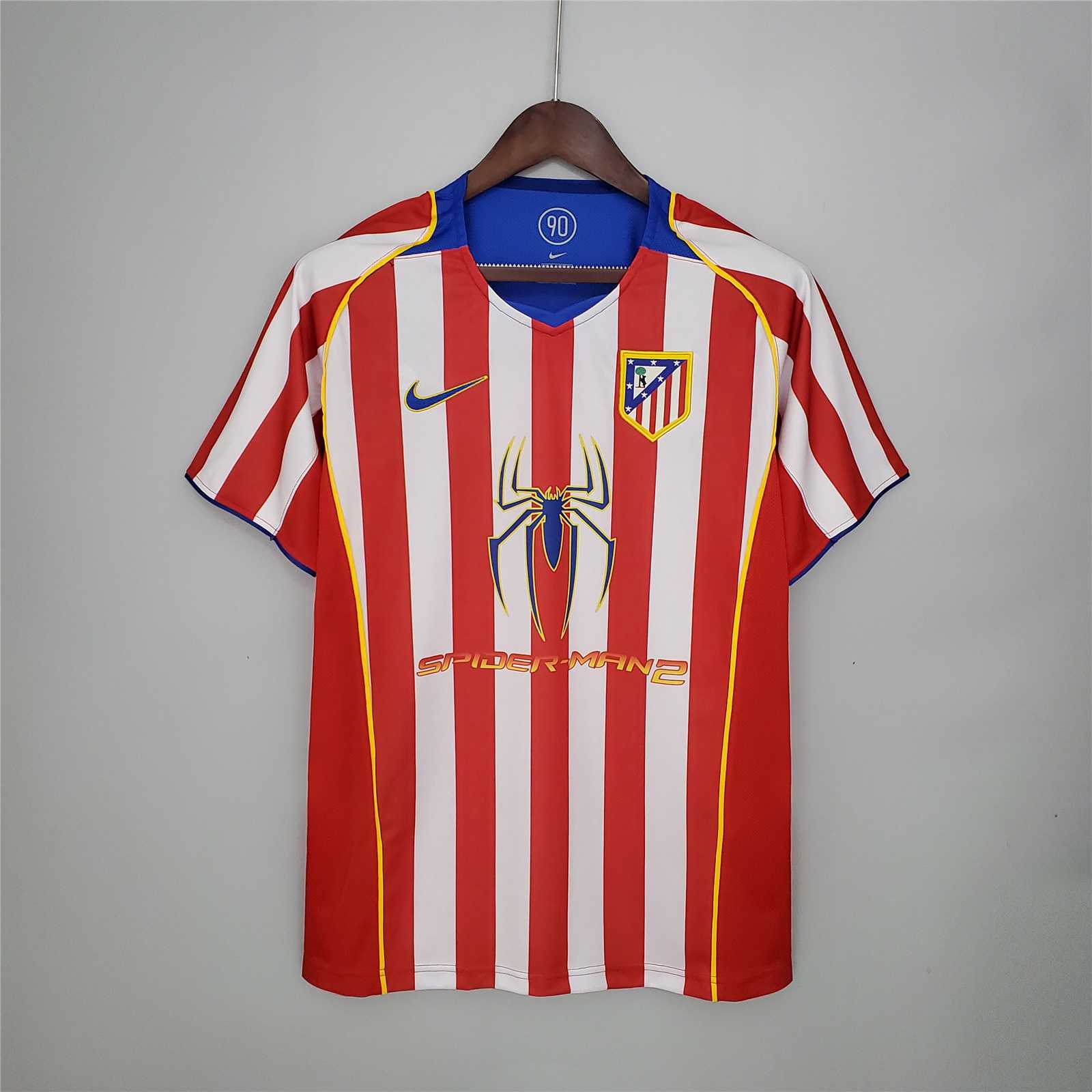 Atletico Madrid Maillot Domicile 2004/05