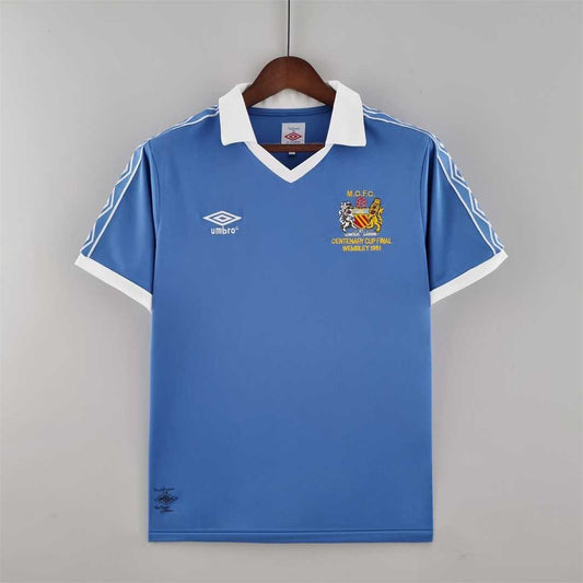 Manchester City Maillot Domicile 1981/82