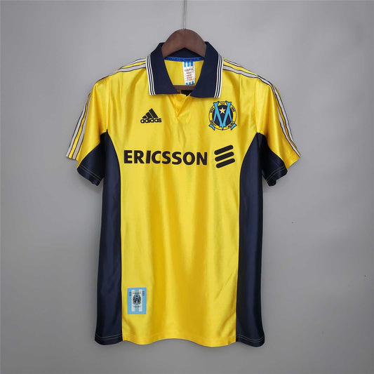 Marseille Maillot Extérieur Yellow 1998/99