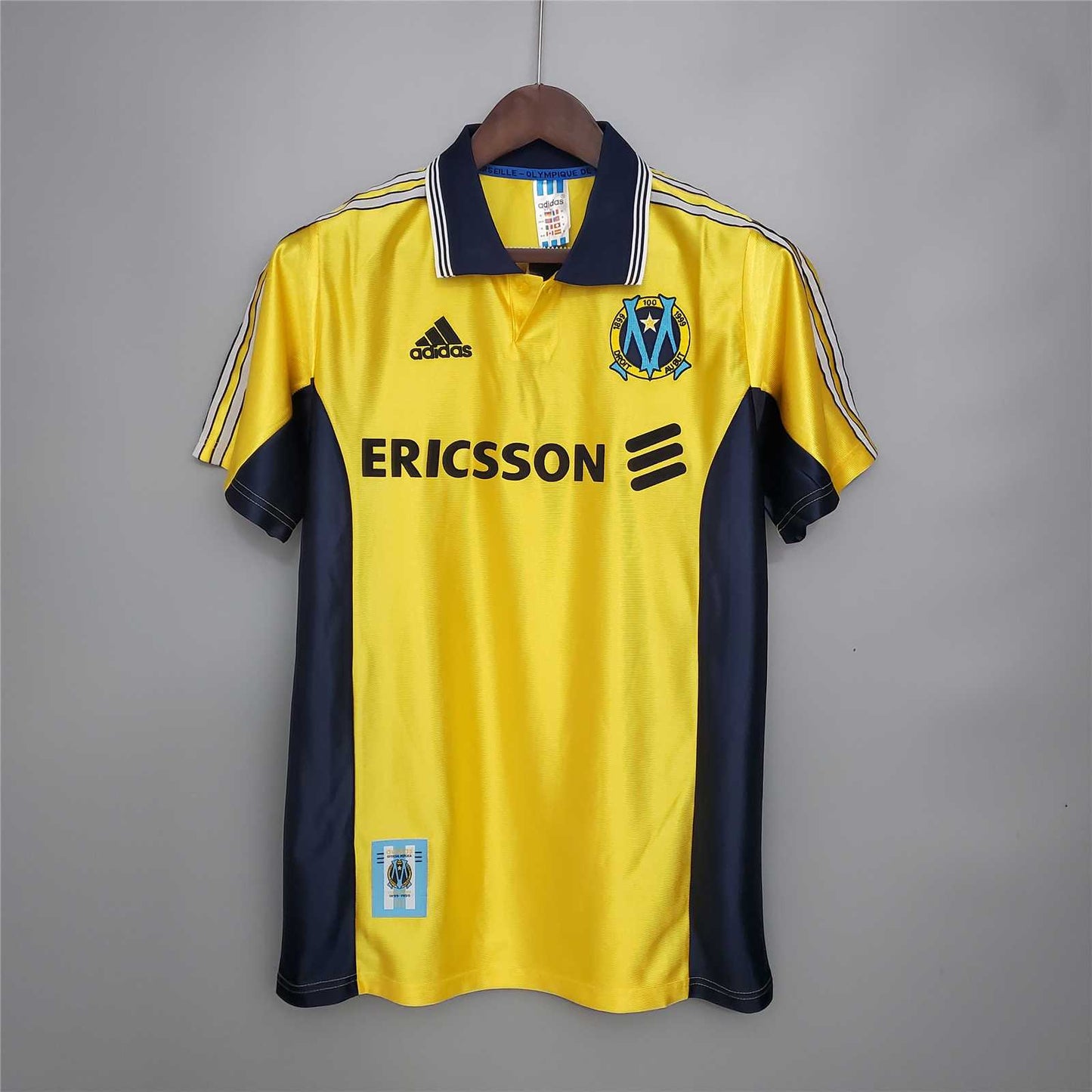 Marseille Maillot Extérieur Yellow 1998/99